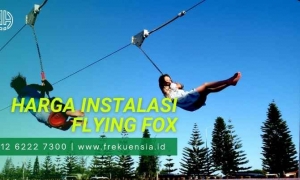 harga instalasi flying fox