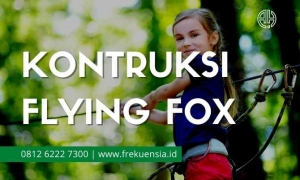 kontruksi flying fox