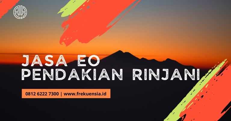 jasa eo pendakian rinjani