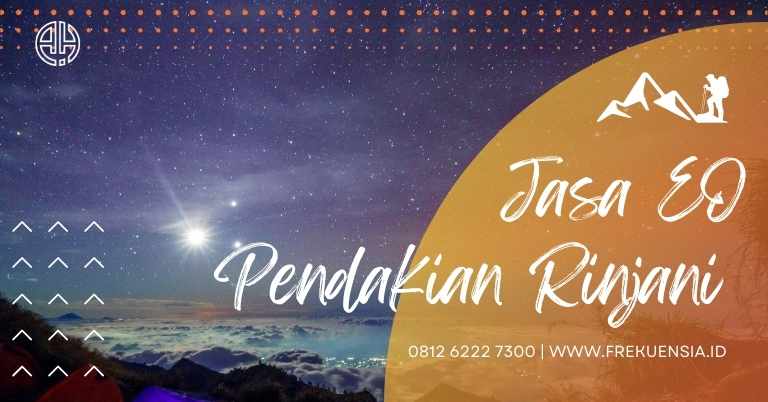 jasa eo pendakian rinjani