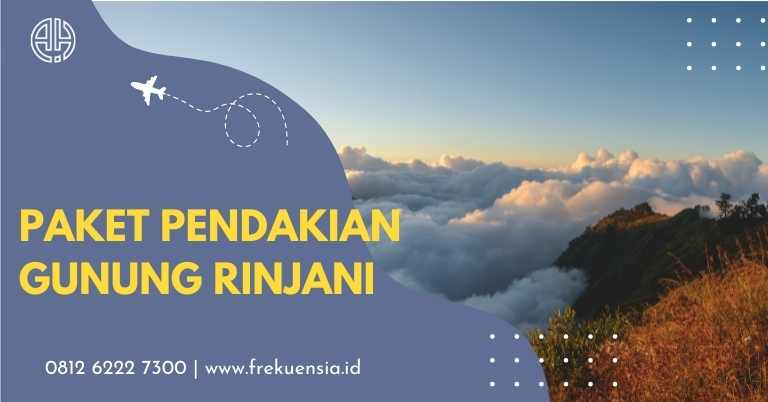 jasa pendakian trekking gunung rinjani lombok