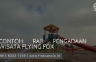 contoh rab pengadaan wisata flying fox