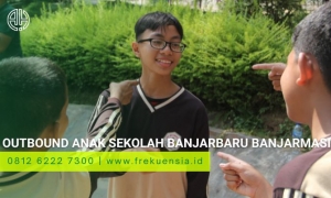 outbound anak sekolah banjarbaru banjarmasin